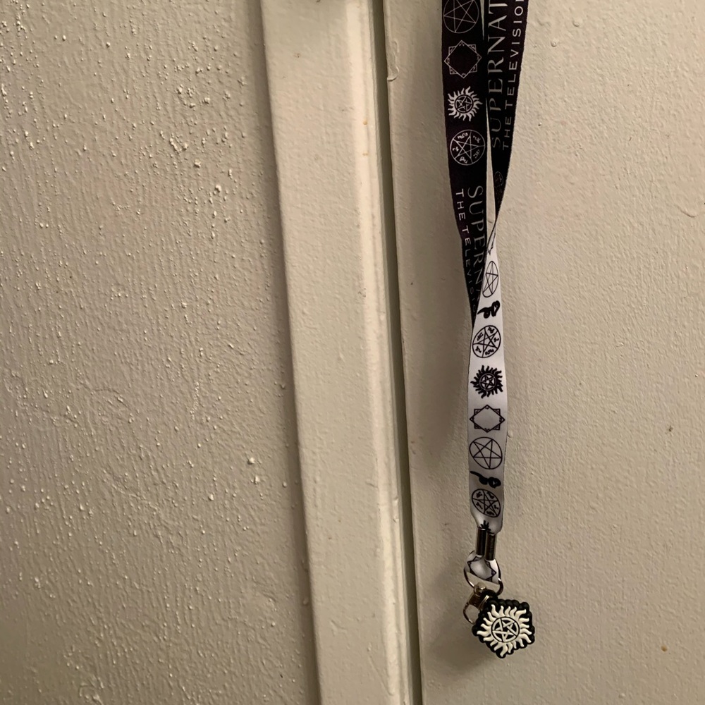 Two Supernatural lanyards
